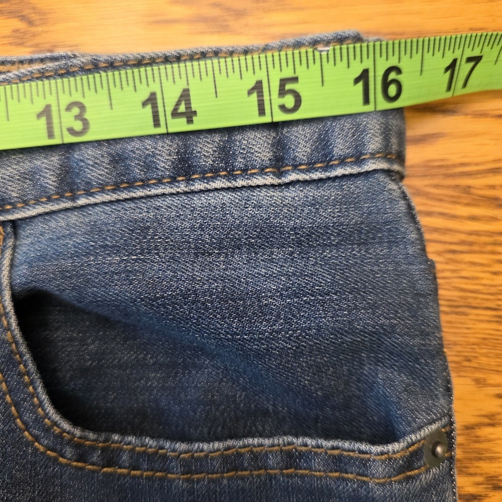 NWT Childrens Place Boys Jeans Size 16 Blue Denim‎ Straight Adjustable Waist - Picture 7 of 13